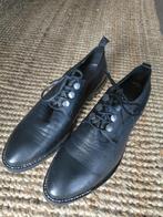 Zwarte leren schoenen maat 42, Zwart, Overige typen, Nieuw, Ophalen of Verzenden