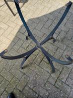 Ijzeren   onderstel voor n tuintafel., Tuin en Terras, Tuintafels, Ophalen, Gebruikt, Rechthoekig, Metaal