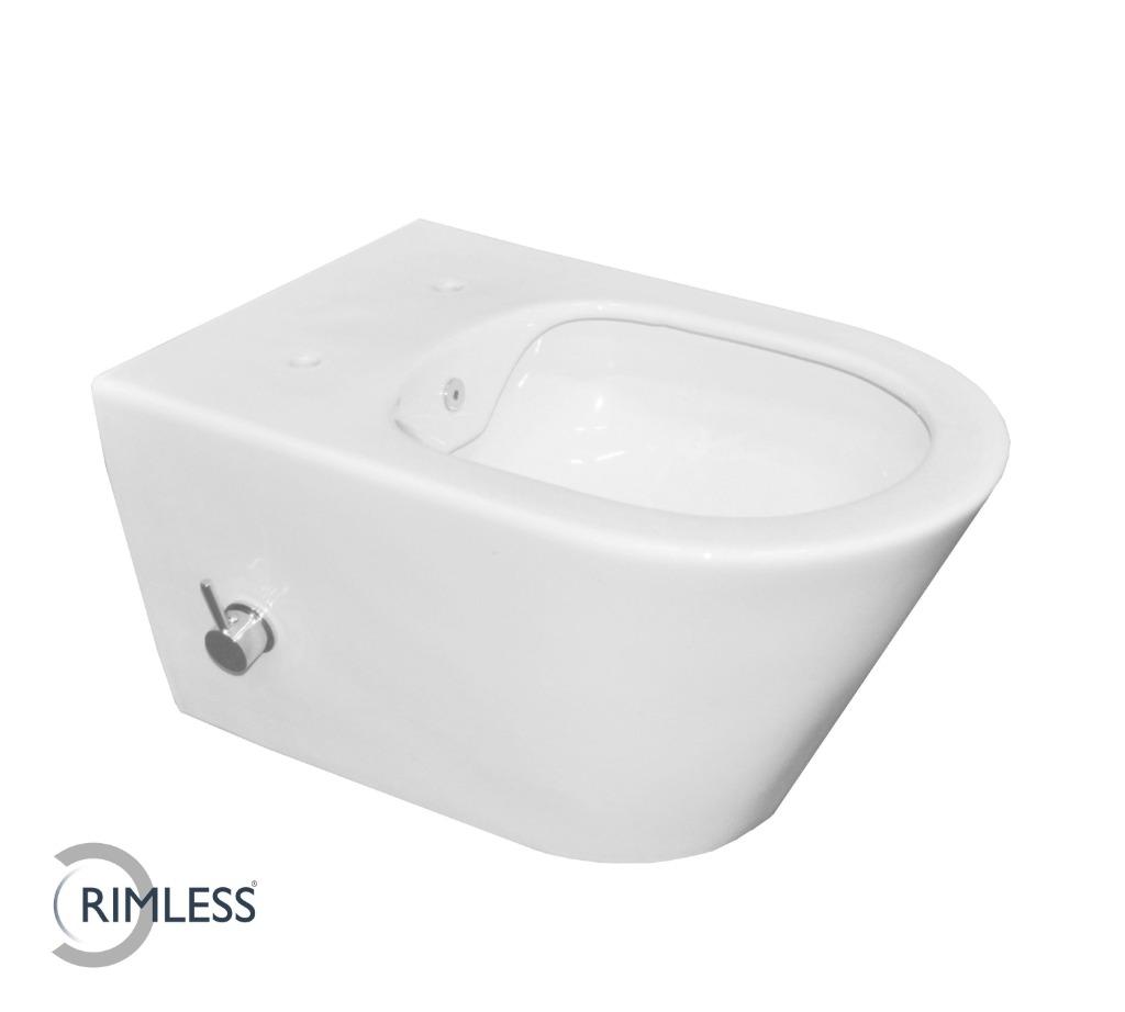 Wandcloset RIM-OFF ingebouwde bidetkraan Warm/Koud, Doe-het-zelf en Verbouw, Sanitair, Ophalen of Verzenden, Nieuw, Koper, Toilet