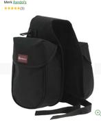 Randol's zwarte front zadeltassen zadeltas NIEUW paard zadel, Dieren en Toebehoren, Ophalen of Verzenden, Nieuw, Overige soorten