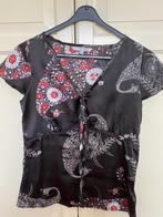 Chinese blouse | korte mouw | maat 36, Gedragen, Shore, Ophalen of Verzenden, Maat 36 (S)