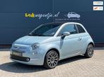Fiat 500 1.0 Hybrid *carplay *climate *cruise *16 inch, Voorwielaandrijving, Gebruikt, Zwart, Leder en Stof