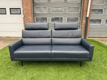 Bankstel PROMINENT Humberto 3zit bank leer design sofa beschikbaar voor biedingen
