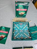 Reis Scrabble Deluxe - Complete Reiseditie, Mattel, Ophalen of Verzenden, Zo goed als nieuw, Drie of vier spelers