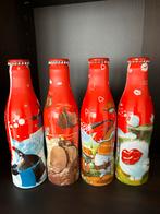 Coca Cola set aluminium flesjes Happiness Factory, Ophalen of Verzenden, Zo goed als nieuw