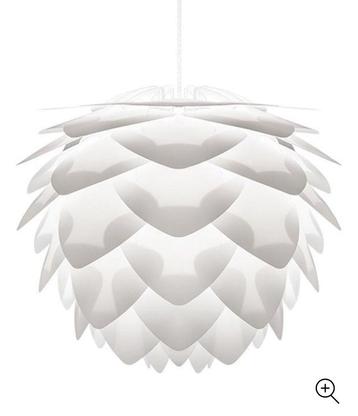 2x Umage Silvia hanglamp wit Ø 50 cm Nieuw in doos beschikbaar voor biedingen