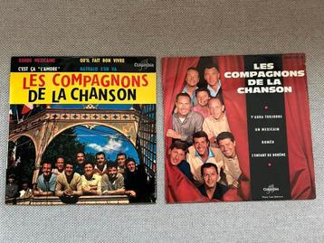 Les Compagnons De La Chanson ( 2 Vinyl Singles beschikbaar voor biedingen
