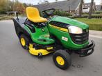 JOHN DEERE zitmaaier (type X155R, 18 pk V-Twin, i.z.g.s.!), Tuin en Terras, Zitmaaiers, John Deere, Opvangzak, 90 tot 120 cm, John Deere