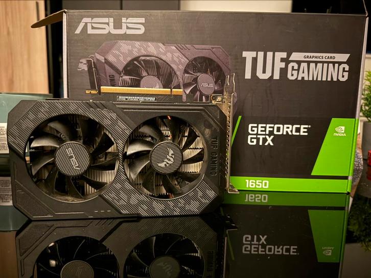 Asus TUFF Gaming GeForce GTX 1650 4gb, Computers en Software, Videokaarten, Zo goed als nieuw, Nvidia, PCI-Express 3.0, GDDR6