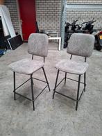 Nette grijze barkrukken 65 cm, Huis en Inrichting, Barkrukken, Ophalen, Zo goed als nieuw