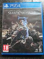 Middle Earth Shadow of War PS4 game, Avontuur en Actie, Vanaf 18 jaar, 1 speler, Ophalen of Verzenden
