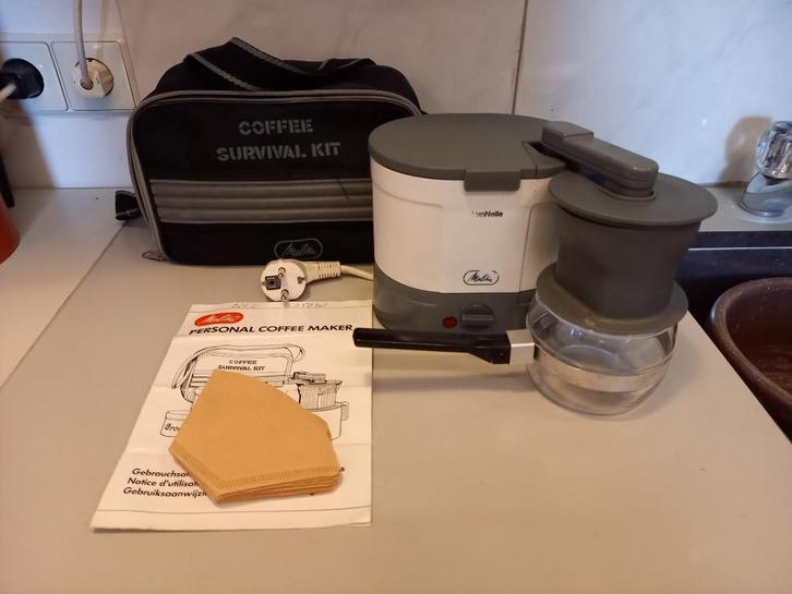 Compact koffieapparaat Melitta, Witgoed en Apparatuur, Koffiezetapparaten, Gebruikt, Gemalen koffie, Koffiemachine, 2 tot 4 kopjes