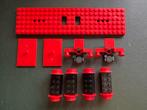 Lego trein onderstel rood, Lego, Lego, Ophalen of Verzenden, Zo goed als nieuw