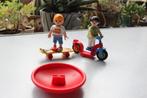 Playmobil 4764 - Kinderen met step en skateboard - compleet!, Ophalen of Verzenden, Zo goed als nieuw, Complete set