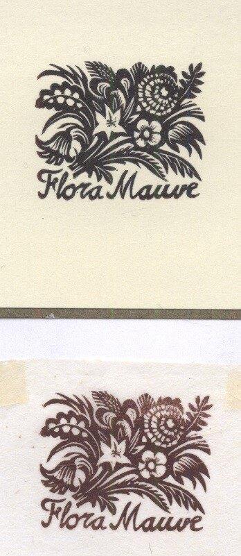 1313 Ex Libris Nederland : Thijs Mauve, 1950, Verzenden
