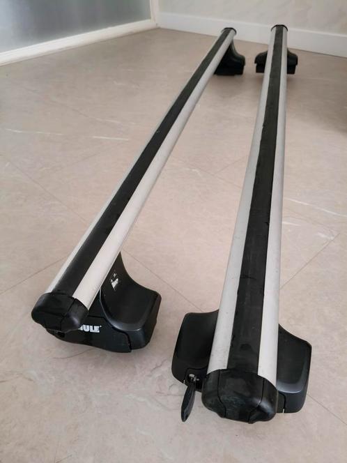 Thule aerobar dakdragers nissan Qashqai SUV 5dr bj 2007-2013, Auto diversen, Dakdragers, Zo goed als nieuw, Ophalen of Verzenden