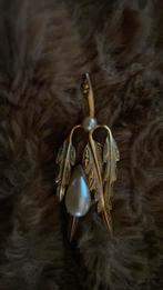 Goud vergulde broche, Ophalen of Verzenden, Zo goed als nieuw, Goud, Overige materialen