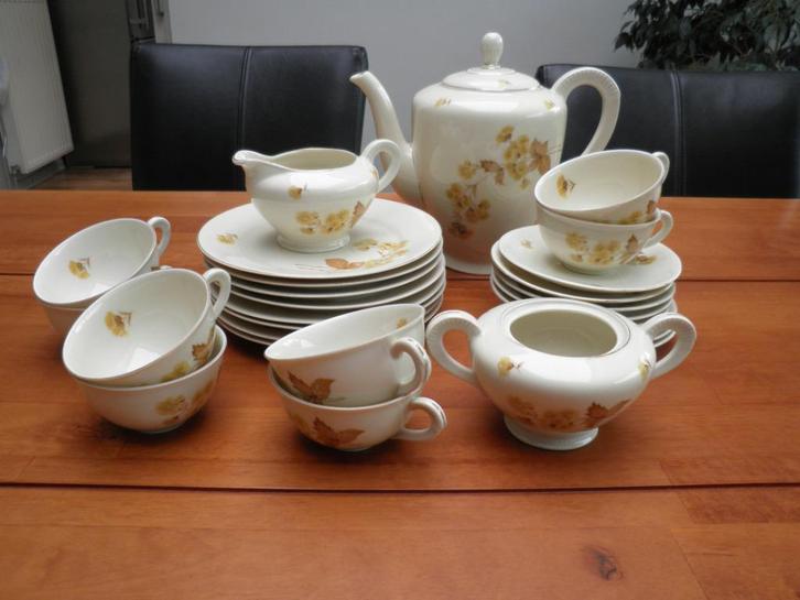 vintage ontbijt/lunch servies, Antiek en Kunst, Antiek | Servies compleet, Ophalen