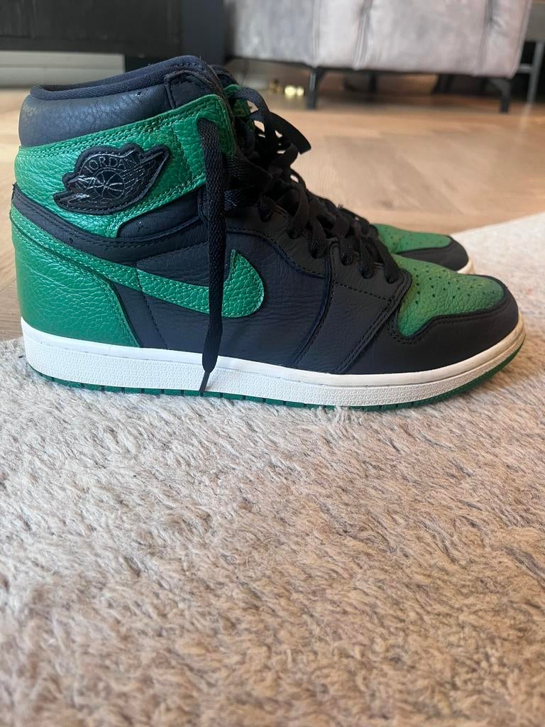 Jordan 1 high pine green eu 43, Overige kleuren, Ophalen of Verzenden, Sneakers of Gympen, Zo goed als nieuw