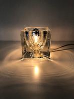 Peill & Putzler ice cube tafellamp, Glas, Gebruikt, Ophalen