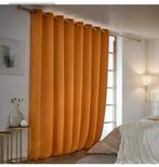 8x isolerende gordijnen mosterd geel, Huis en Inrichting, Stoffering | Gordijnen en Lamellen, Ophalen of Verzenden, Nieuw, 100 tot 150 cm