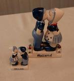 Twee leuke beeldjes Delfts blauw!!, Antiek en Kunst, Ophalen of Verzenden