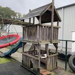 Gratis Speelhuisje met Glijbaan & Schommels, Ophalen, Gebruikt, Glijbaan