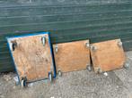 3 x verhuis hondjes / dolly, Doe-het-zelf en Verbouw, Transportwagens, Ophalen, Zo goed als nieuw, Transportkar