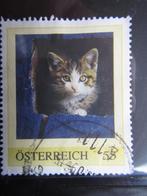 Oostenrijk persoonlijke zegel poesje 55 c, Postzegels en Munten, Postzegels | Europa | Oostenrijk, Verzenden, Gestempeld
