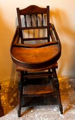 Antieke kinderstoel (en speelstoel/tafel, Ophalen