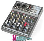 Mengpaneel, 4-kanaals muziek mixer, USB, MP3, Fantoomvoeding, Vonyx, Nieuw, Info@marbeco.nl, Overige instrumenten