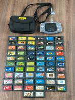 Nintendo Game Boy Advance Glacier Handheld Console 56 Games, Gebruikt, Www.nintendo.com, Ophalen of Verzenden, Game Boy Advance
