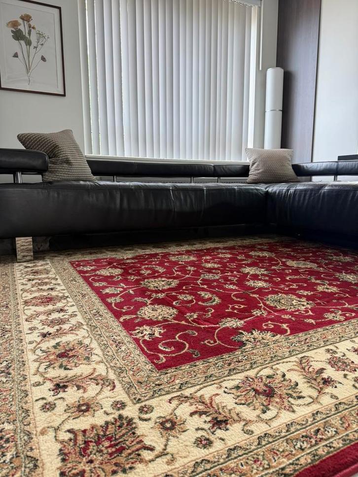 Perzisch tapijt rood 200x290, Huis en Inrichting, Stoffering | Tapijten en Kleden, Zo goed als nieuw, 200 cm of meer, Rechthoekig