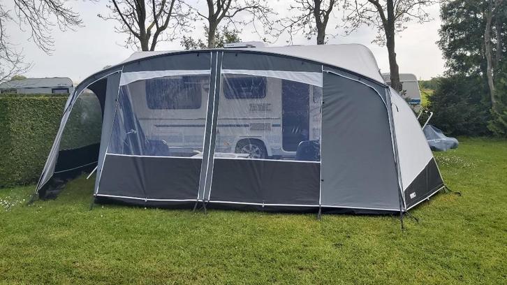 Unico Verona Caravanluifel met Voorscherm (XL) de Luxe, Caravans en Kamperen, Voortenten en Luifels, Zo goed als nieuw, Overige merken