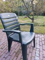 2X Hartman tuinstoel groen, Tuin en Terras, Tuinstoelen, Ophalen of Verzenden, Gebruikt, Kunststof, Stapelbaar