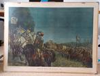 Schoolplaat Prins trekt over de Maas, 1568, Ophalen, Geschiedenis