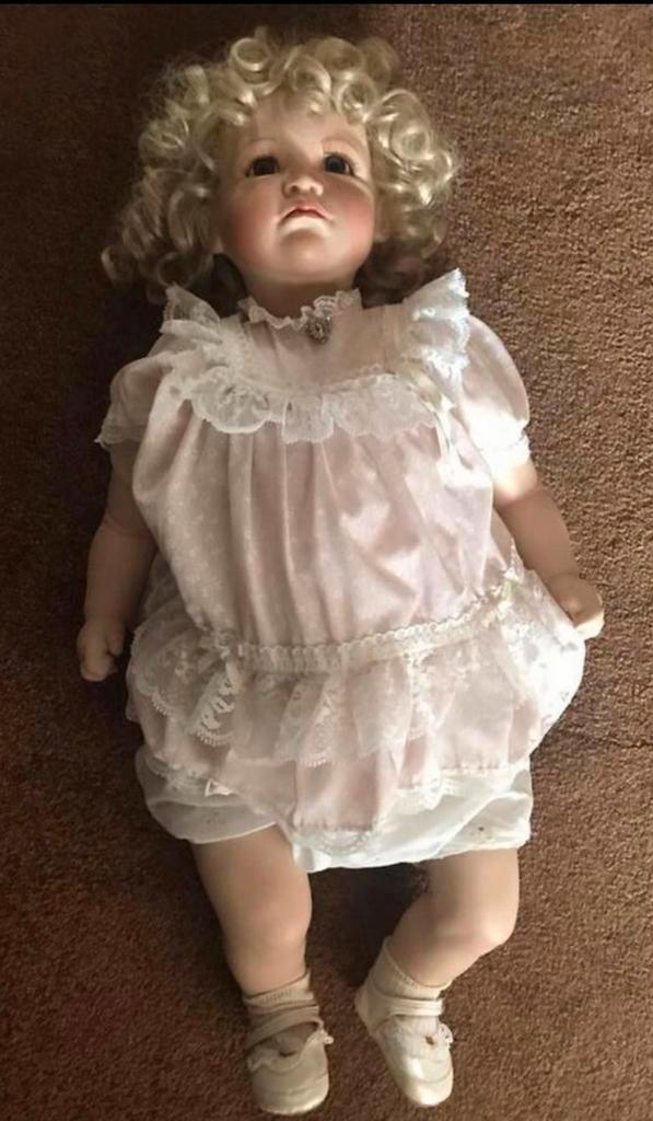 Porseleinen Pop, Verzamelen, Poppen, Ophalen of Verzenden