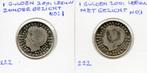 BEATRIX GULDEN 1MET GEZICHT 1 ZONDER GEZICHT 2001 MIS SLAG, Ophalen of Verzenden, Koningin Beatrix, 1 gulden, Setje