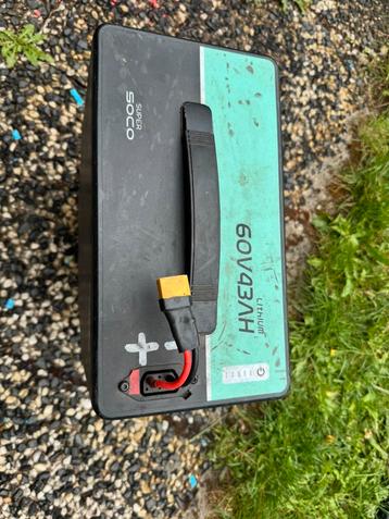 Te koop: 60V Lithium Scooteraccu met Oplader – 41Ah / 2460Wh beschikbaar voor biedingen