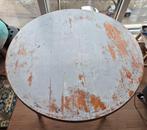 Stevige ronde eettafel, Huis en Inrichting, Tafels | Eettafels, Gebruikt, 50 tot 100 cm, 100 tot 150 cm, Rond