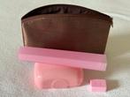 Bruine Toilettas Set - Nieuw!, Ophalen of Verzenden, Nieuw, Bruin, Softcase