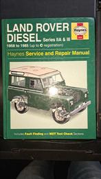 Land Rover Diesel Haynes Reparatiehandleiding, Ophalen of Verzenden