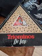 Triominos de Luxe - Compleet!, Vijf spelers of meer, Ophalen of Verzenden, Gebruikt