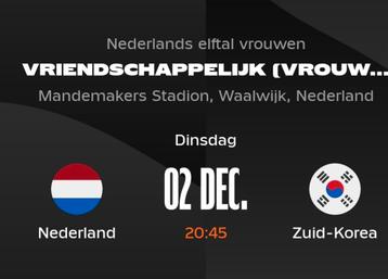 Vriendschappelijke wedstrijd Leeuwinnen vs Zuid korea.