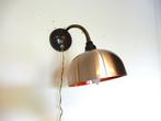 retro vintage Wandlamp lamp metaal jaren 60, Huis en Inrichting, Gebruikt, Vintage, ?, Metaal