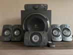 Logitech Z906 5.1 Surround Sound Speaker System, Gebruikt, Complete surroundset, 120 watt of meer, Ophalen