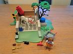 playmobil wasbox voor paarden 4193  mist bezem en hek en 1 p, Gebruikt, Ophalen of Verzenden