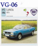 VG6 Autokaart Lancia beta ( 1972 - 1984 ), Ophalen of Verzenden, Zo goed als nieuw, Auto's