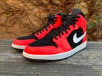 Air Jordan 1 Mid Infrared 23, Zwart, Air Jordan, Ophalen of Verzenden, Sneakers of Gympen