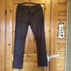 Broek lang suede bruin slangenlook 29/32 new star, New star, Bruin, Ophalen of Verzenden, Zo goed als nieuw